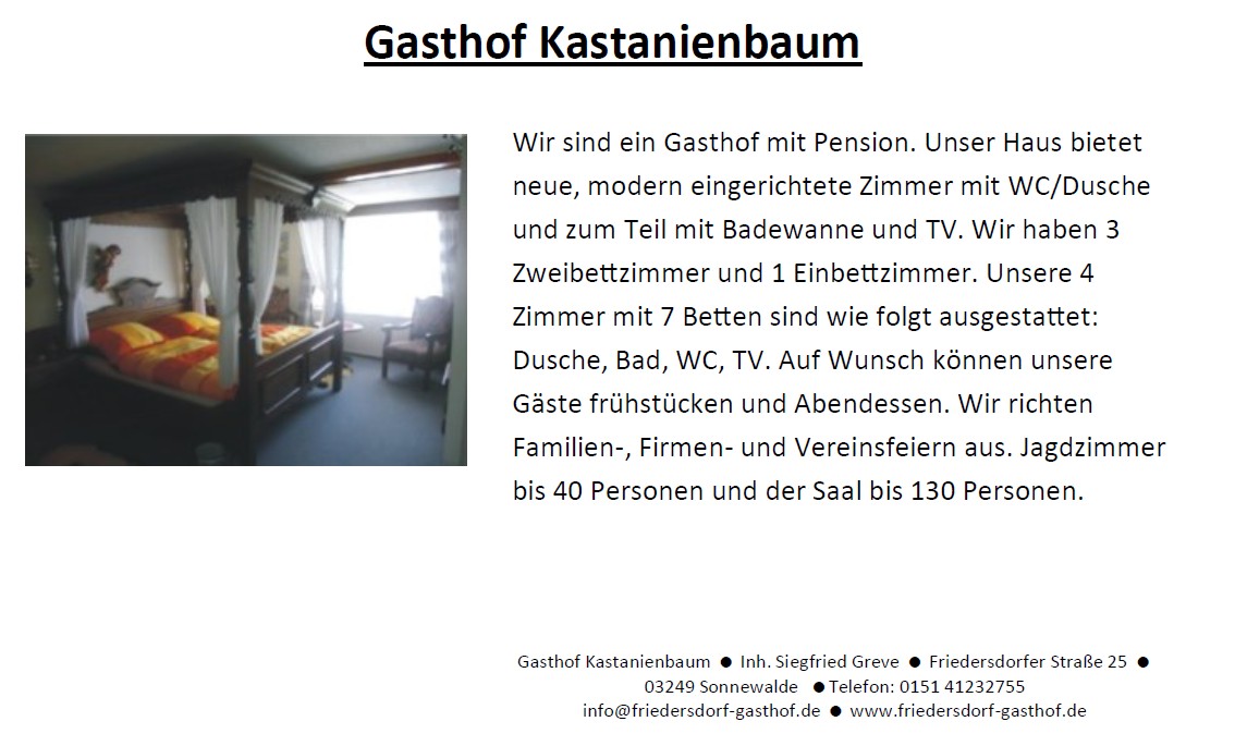Gasthof Kastanienbaum